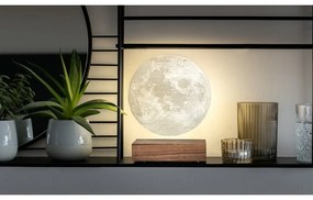 Veioză maro LED (înălțime 14 cm) Moon – Gingko