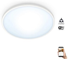 Plafonieră LED dimabilă SUPERSLIM LED/14W/230V 2700-6500K Wi-Fi WiZ