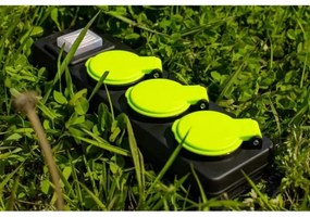 Prelungitor cu 3 prize și întrerupător, 5 m, IP44