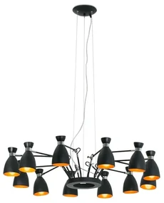 Pendul design Black and gold 12L Retro 20048