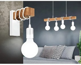 Eglo 43704 - Lustră pe cablu TOWNSHEND 4xE27/60W/230V