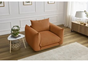 Fotoliu portocaliu Ernest – Bobochic Paris