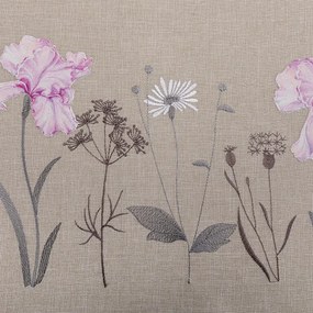 Traversă de masă brodată STÂNJENEL MOV 40 x 110 cm