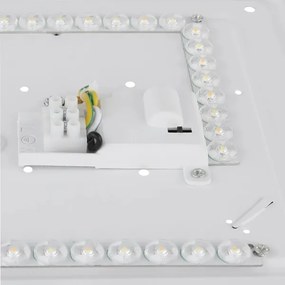 Globo 41548-24 - Plafonieră LED DONTE, 24W/230V, 41x41 cm