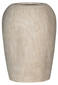 Ghiveci de flori Lena, travertin bej, dimensiuni multiple - Ghivece ceramice mărimea: S - ⌀ 40, h. 48 cm