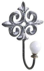 Cuier gri, simplu, din metal, pentru decor, Sun