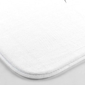 Covoraș de baie alb-argintiu 45x75 cm Orbella – douceur d'intérieur