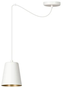 Pendul Link 1 White / Gold 456/1 Emibig Lighting, Modern, E27, Polonia