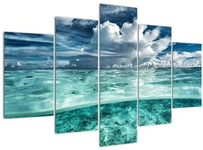 Tablou - privire sub nivelul mării (150x105 cm)