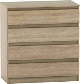 Comoda HANY NEW 004, stejar sonoma, PAL laminat, 90x49x95 cm