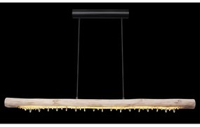 Globo FELICITAS 15354-20-LED, lustru suspendat pe cablu, compatibil cu dimmer, LED/25W/230V, bej