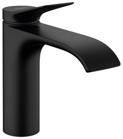 Baterie lavoar Hansgrohe Vivenis 110 monocomanda negru mat