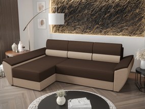 Colțar Radiant L3 (Maro închis + bej) (S). 1062236