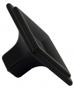 Buton model PARI, finisaj negru mat