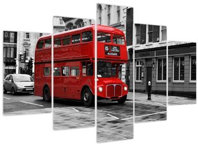 Tablou - Londra cu autobuz (150x105 cm)