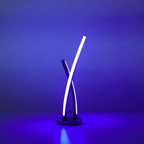 Lampă LED RGB de masă dimabilă SWING LED/9,5W/230V Leuchten Direkt 11991-55 + telecomandă