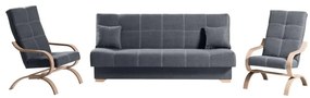 Canapea extensibilă Gona (gri) (cu sp. depozitare). 1096924