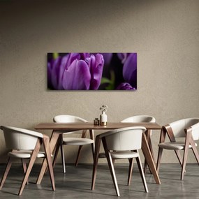 Tablou cu flori de lalele (120x50 cm)