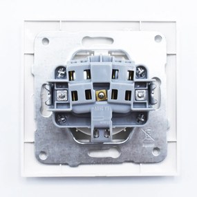 Priza simpla cu impamantare 16A, IP20, Alb, Panasonic Arkedia Slim