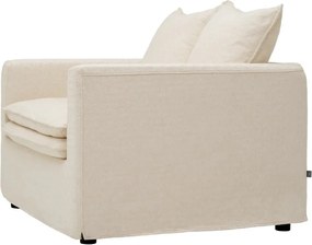 Fotoliu design LUX Montgomery, Sunbeam off-white