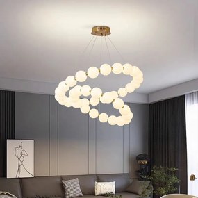 Lustra LED G3870-30 – 146W, cu 30 globuri, telecomanda și 3 temperaturi de culoare 💫
