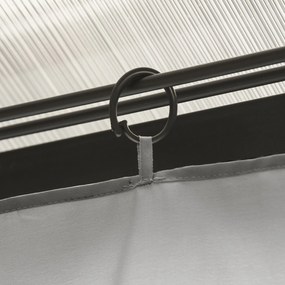Outsunny Perdea de schimb pentru pavilion, set de 4, pentru pavilioane 3x3m, 302x205cm, Gri deschis | Aosom Romania
