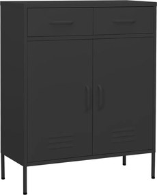vidaXL Dulap de depozitare, antracit, 80x35x101,5 cm, oțel