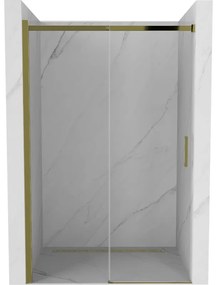 Mexen Omega ușă de duș culisantă 120 cm, transparent, Aurie - 825-120-000-50-00