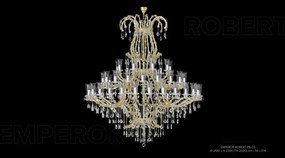 Candelabru Cristal Bohemia Exclusive 54 brate EMPEROR ROBERT