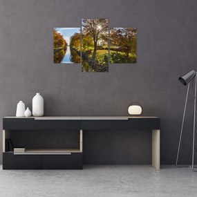 Tablou cu canal de apă (90x60 cm)
