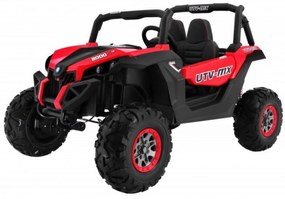 Masinuta Electrica cu acumulator pentru copii NOVOKIDS™ Buggy UTV , 2 locuri, Cu faruri luminoase, Roti din Cauciuc EVA, 3-12 ani , max 50 kg , 2