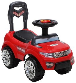 Masinuta cu functie de trotineta fara pedale NOVOKIDS™ Tiger Rider , Cu melodii si lumini, maxim 20 kg , Pentru interior si exterior, Model Offroad,