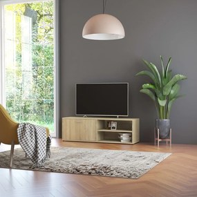 vidaXL Dulap TV, stejar Sonoma, 120 x 34 x 37 cm, lemn prelucrat