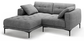 Colțar gri (cu colț pe partea stângă/cu șezlong) Bemy – Micadoni