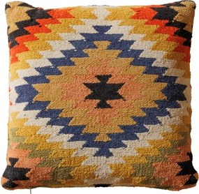 Perna decorativa killim, din bumbac, Colors 45x45cm