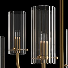 Lustra, Candelabru modern in stil retro Arco