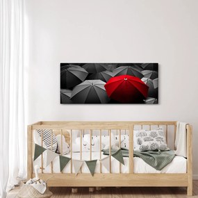 Tablou cu umbrele deschise (120x50 cm)