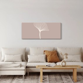 Tablou - Frunze bej N⁰5 (120x50 cm)
