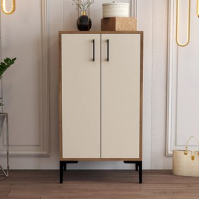 Pantofar/ Dulap pantofi Prague (Nuc + Crem). 1072668