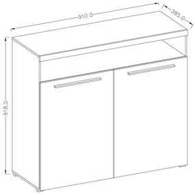 Dulap Indiko Typ 45 (schiefer) (cu iluminat). 1108218