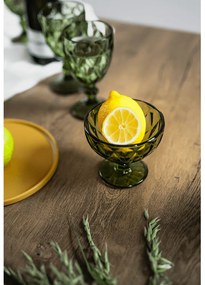 Set de cupe de îngheţată, 6buc, 300 ml, verde, BAROLO TYPE 5