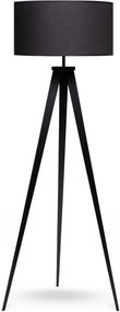 Lampadar cu picioare din metal Bonami Essentials Kiki, negru