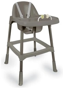 Dolu Scaun pentru copii cu tejghea, gri , 91 x 63x 55 cm