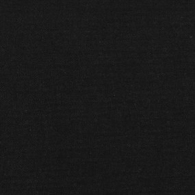 Cadru de pat box spring, negru, 90x200 cm, textil Negru, 35 cm, 90 x 200 cm
