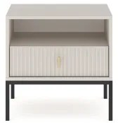 Noptieră SUE, bej/cașmir