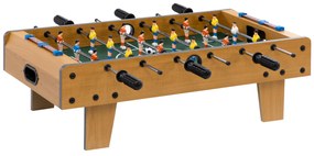 HOMCOM Masă de fotbal pentru copii de peste 6 ani 2 mingi 18 jucători 69 x 37 x 24 cm | Aosom Romania