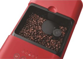 Espressor automat SMEG Collezione BCC01RDMEU, 1350 W, 19 bar, 1,4 l, 8 functii, Rasnita incorporata, Rosu