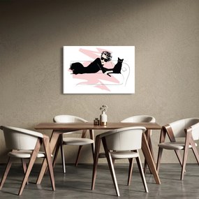 Tablou - Doamnă de modă (90x60 cm)