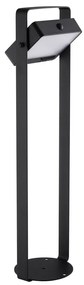 Stalp solar cu senzor de miscare, protectie IP44, Saulio negru