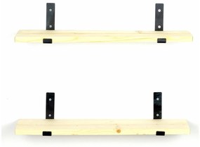 Set 2buc. polițe Dupone 5 (negru + stejar) . 1093684